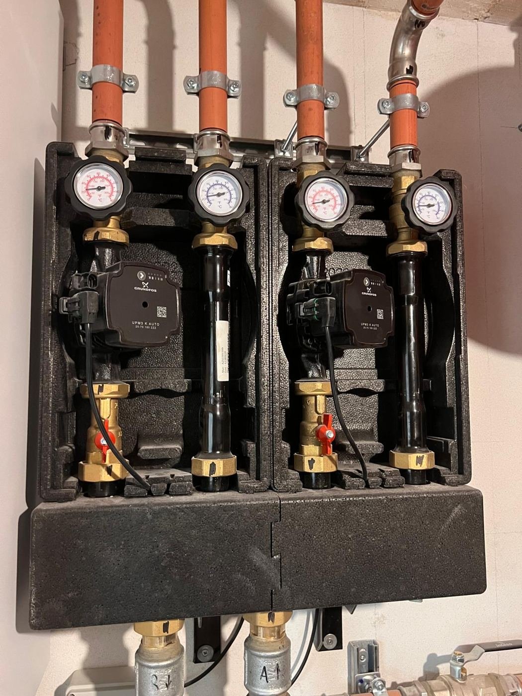 Gruppi di pompaggio in centrale termica